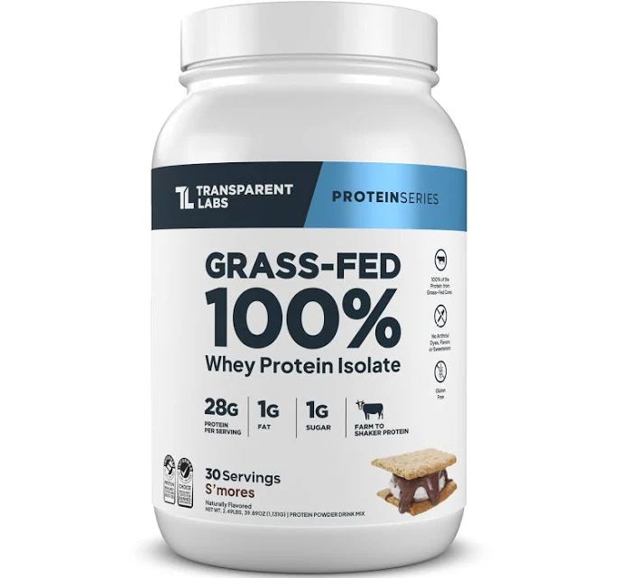 100% Grass-Fed Whey Protein Isolate