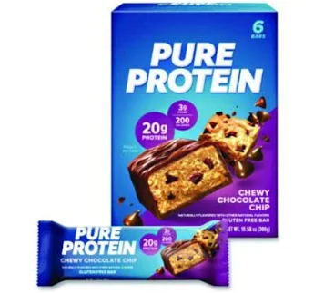 Chewy Chocolate Chip Protein Bar