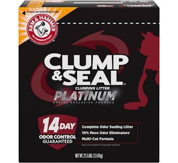Clump & Seal Platinum Multi-Cat Litter