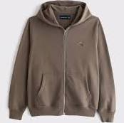 French Terry Full-Zip Hoodie