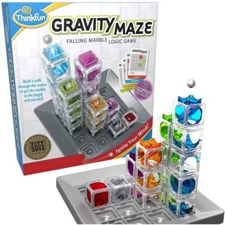Gravity Maze Marble Run Logic Game
