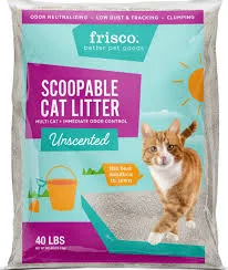 Multi-Cat Unscented Clumping Clay Cat Litter