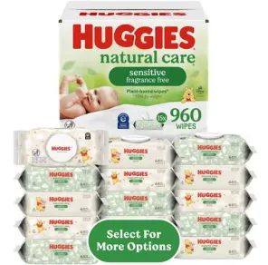 Natural Care Sensitive Wipes
