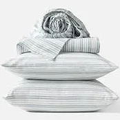 Organic Crinkled Percale Sheet Set