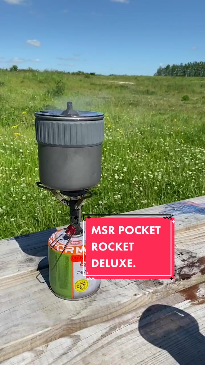 @djkidd_uk — MSR Pocket Rocket Deluxe: The Ultimate Camping Stove