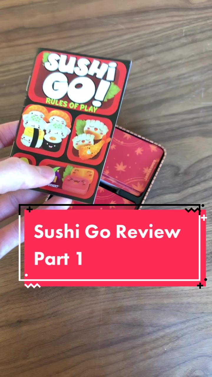 @crowsnestgames — Sushi Go part 1! #sushigo #partygames #boardgamenight