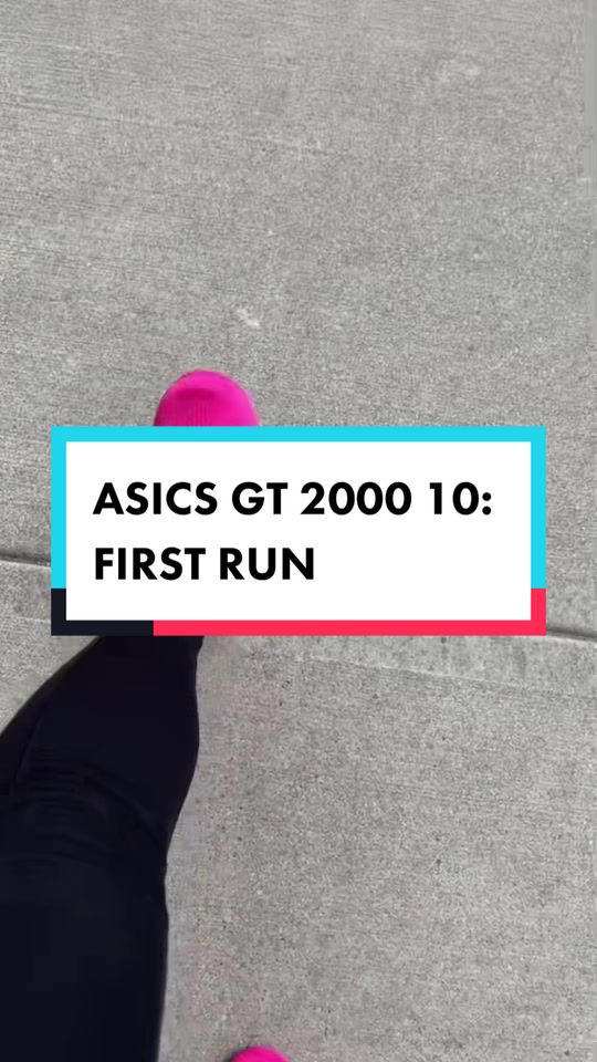 @rinjiii — ASICS GT 2000 10: First Run Shoe Review