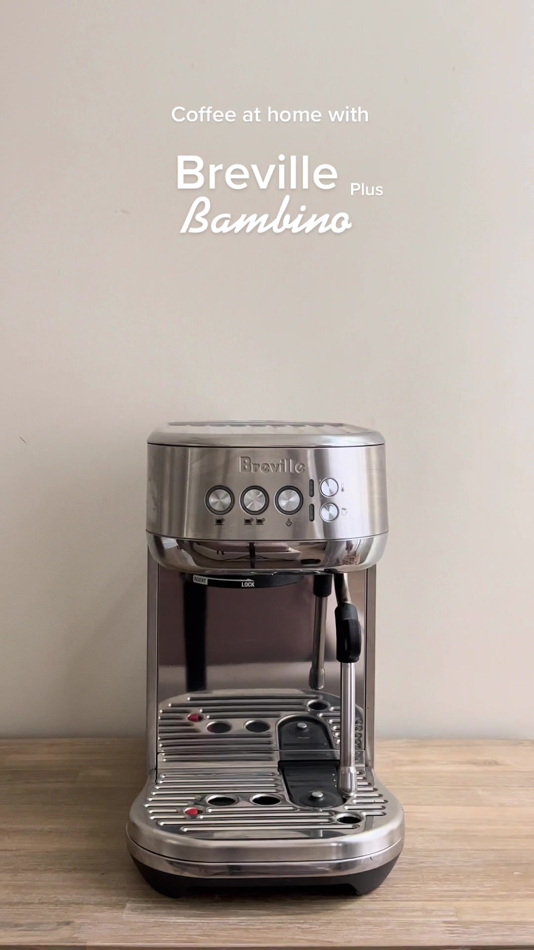 @louiburke — Breville Bambino Plus: The Ultimate Home Coffee Machine