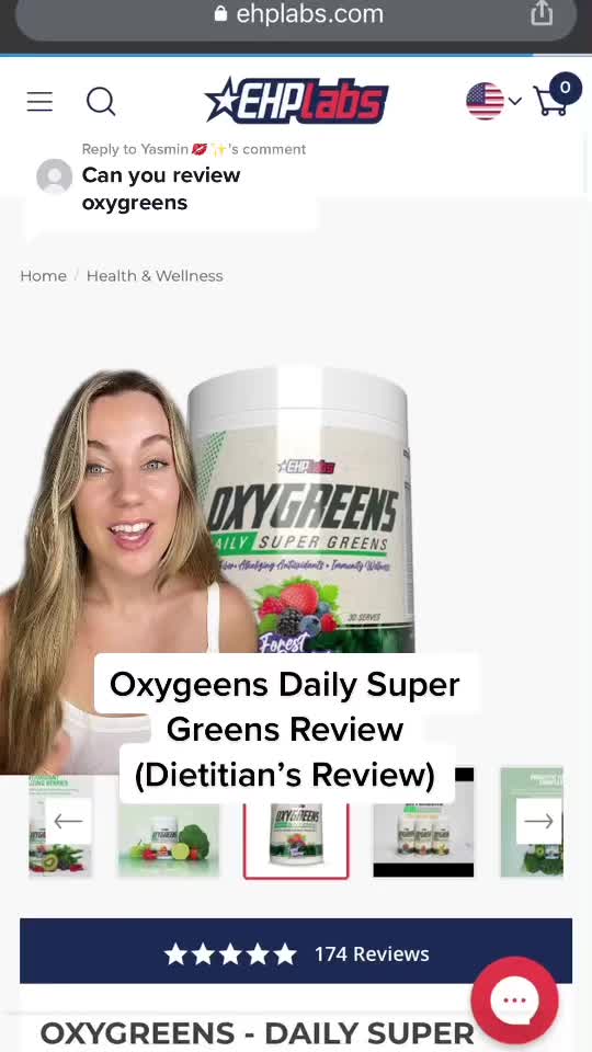 @tasteofnutrition — Replying to @Yasmin💋✨ oxygreens daily super greens ...