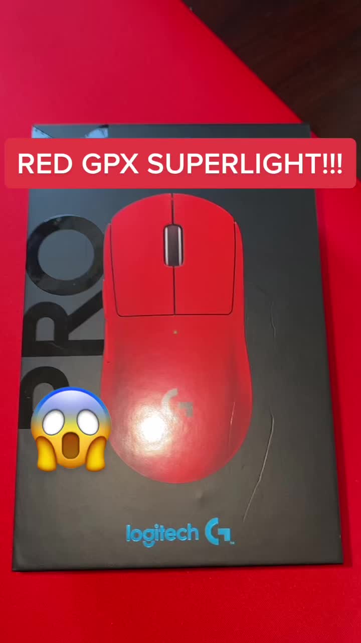 @boardzyxd — Logitech G Pro X Superlight Red Mouse Review