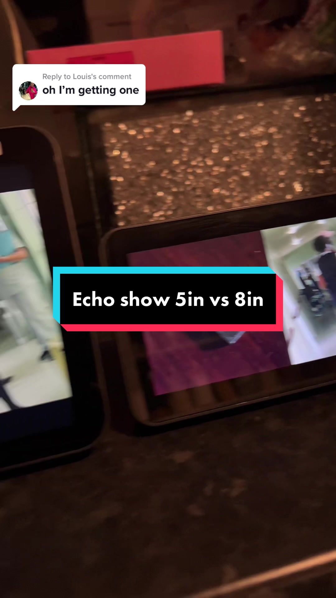 @itsmarlontyrell — Echo Show 5in vs 8in Comparison - Size Matters ...