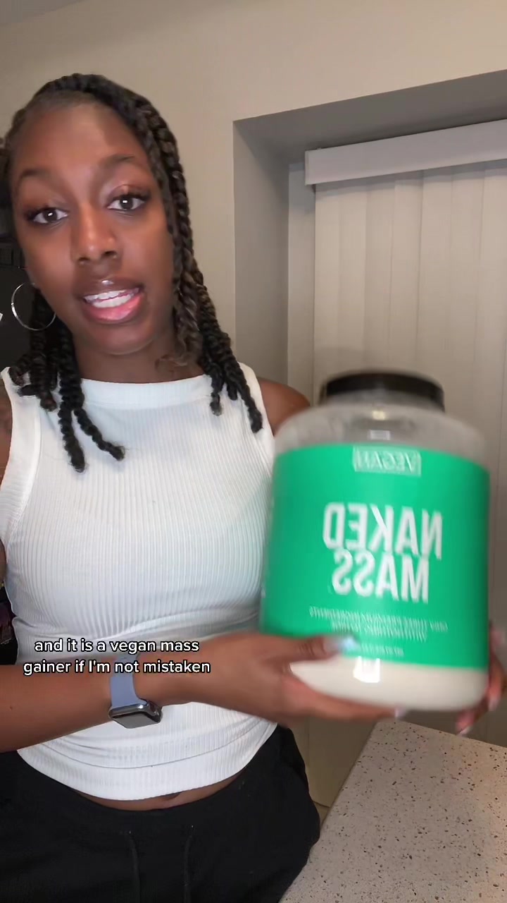 @_foodhasmyheart — Weight Gain Journey with Naked Mass Gainer
