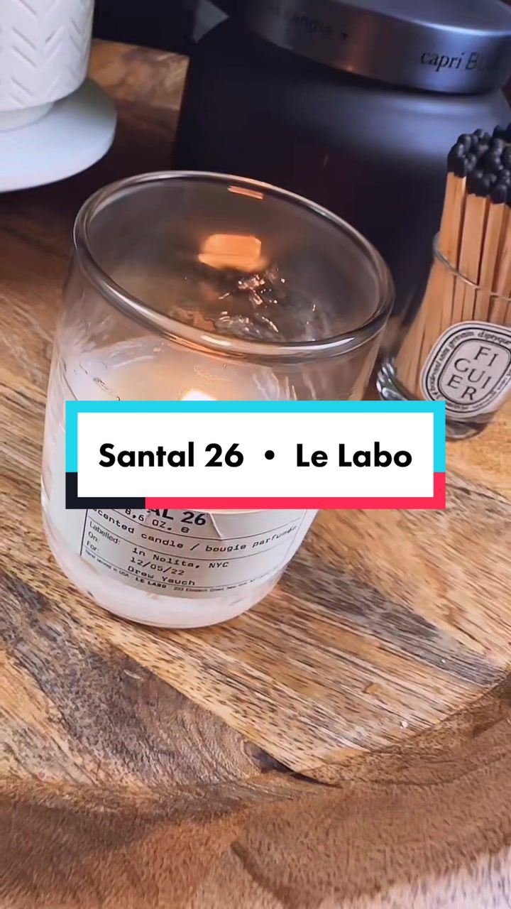 @dsyauch — Santal 26 by Le Labo: A Candle Lover's Essential