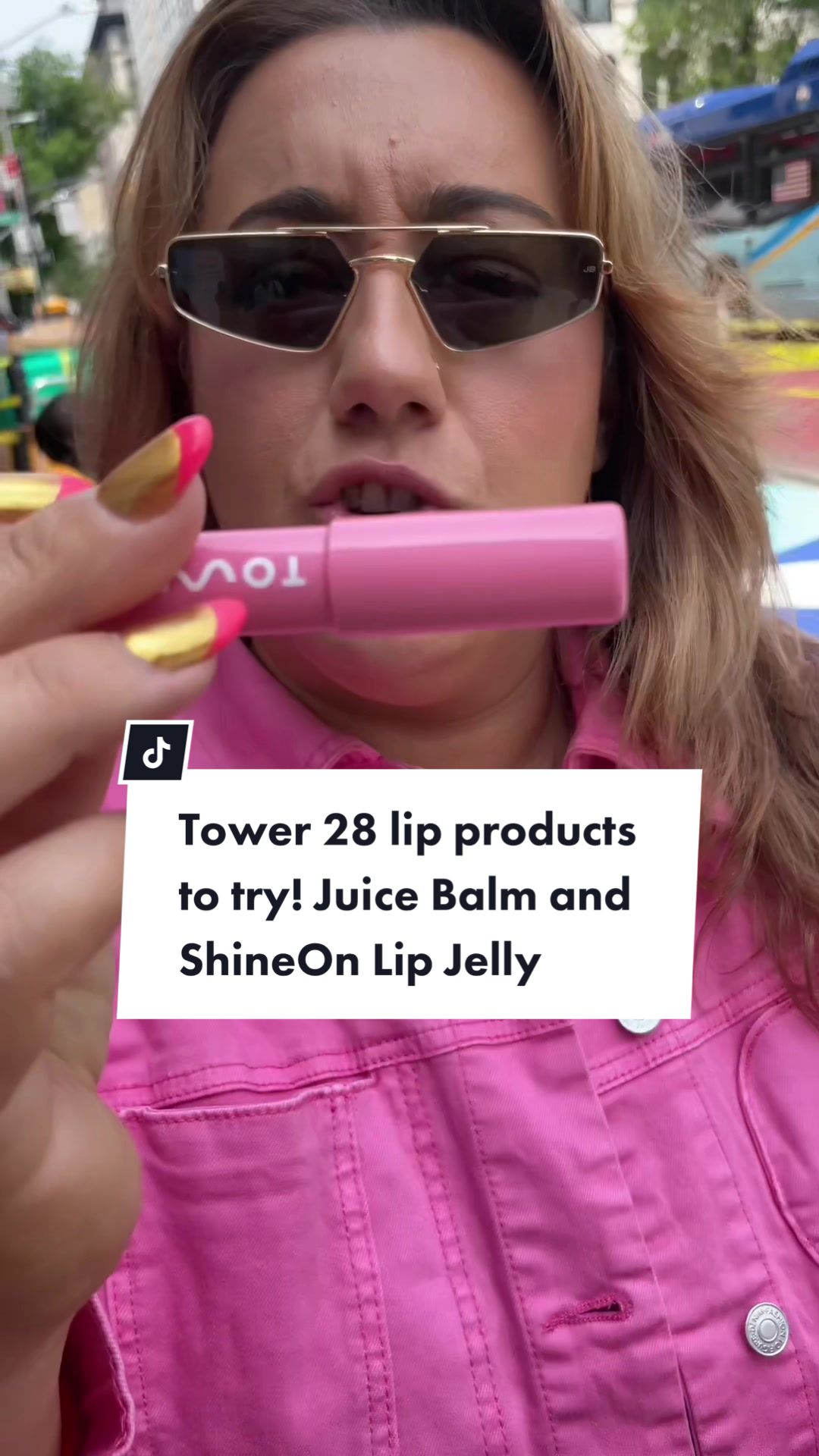 @thelipsticklesbians — Tower 28 Juice Balm and ShineOn Lip Jelly Review