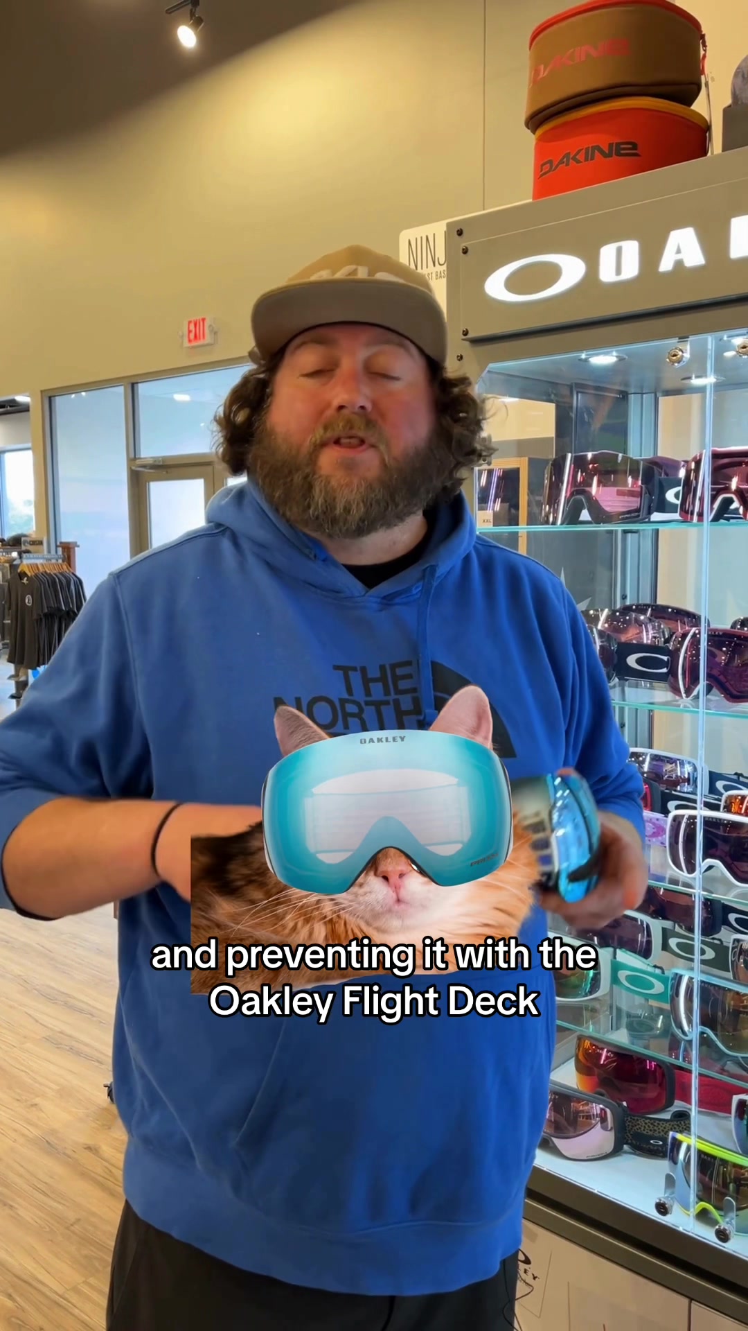 @greatlakesoutpost — Oakley Flight Deck Snow Goggles for Ultimate Vision and Style