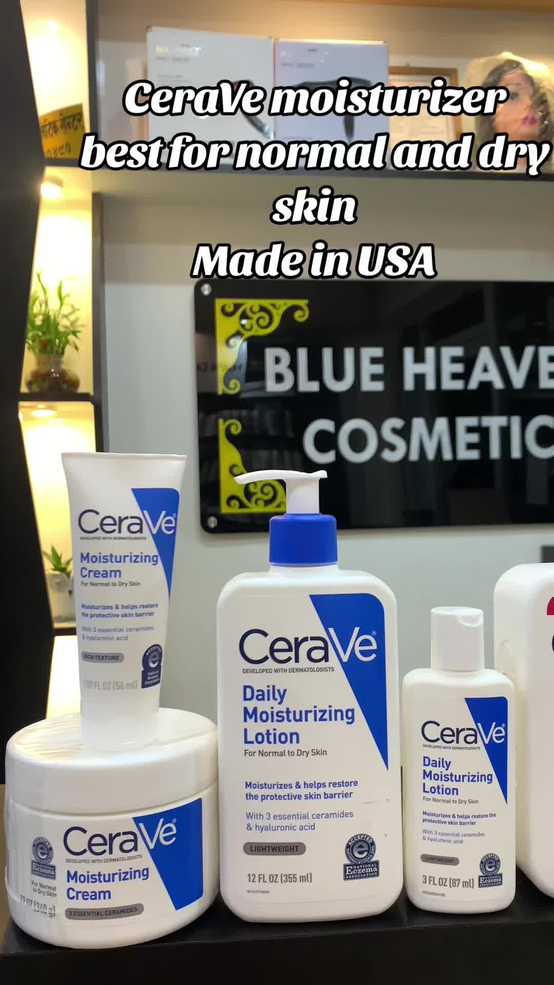 @blueheaven.cosmetic — CeraVe Daily Moisturizing Lotion for Normal to Dry Skin
