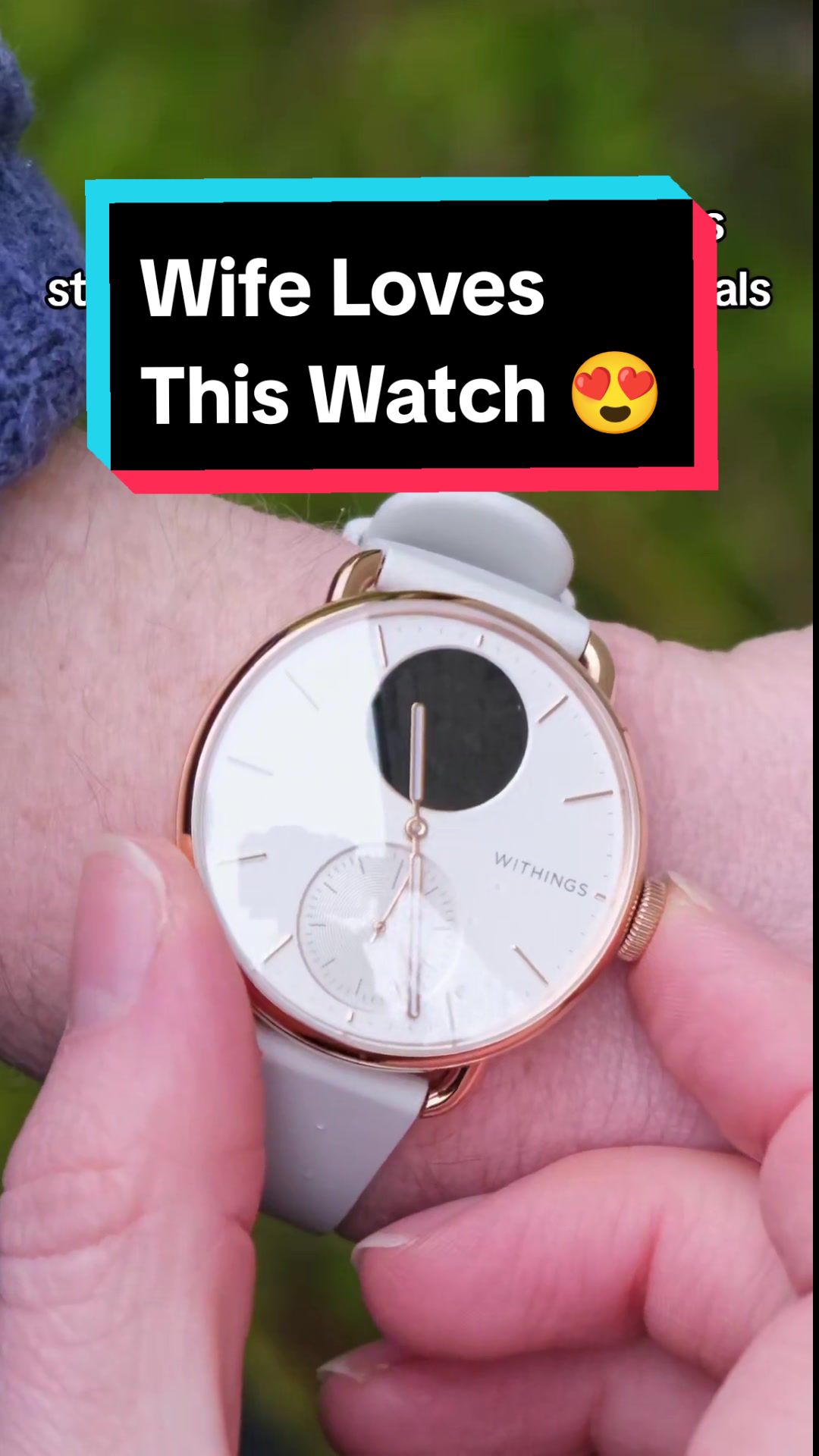 @totallydubbedhd — Reseña de la Withings ScanWatch 2: ¡A mi esposa le encanta!