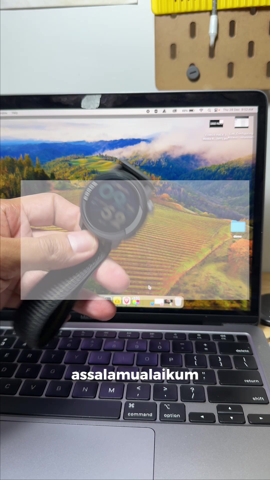 @afendi.othman — Cara Tambah Mp3 ke Jam Tangan Coros