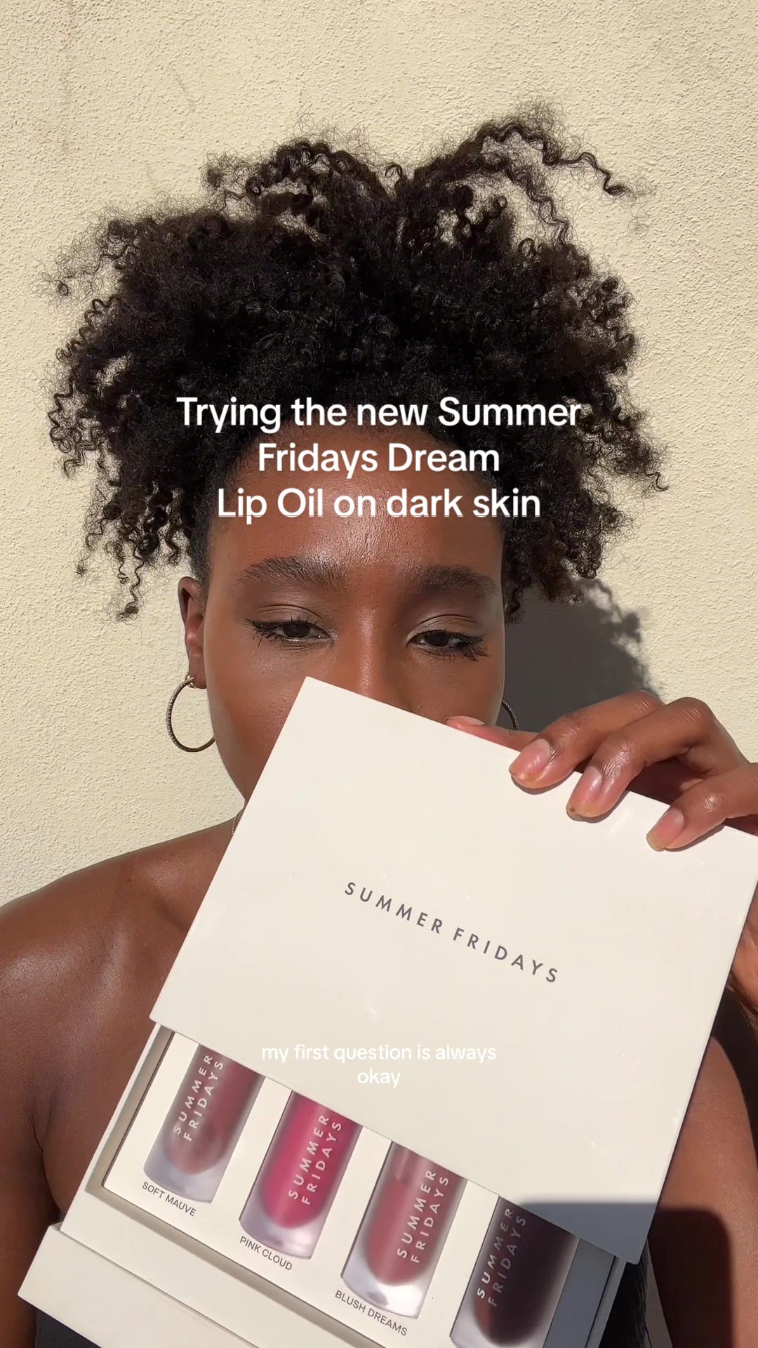 @rotiibrown — Summer Fridays Dream Lip Oil Review on Dark Skin