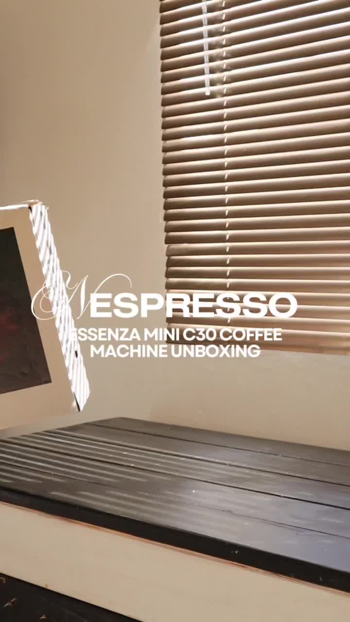 @perksofbeingjessie — Why I Downgraded from Nespresso Virtual to Essenza Mini ...