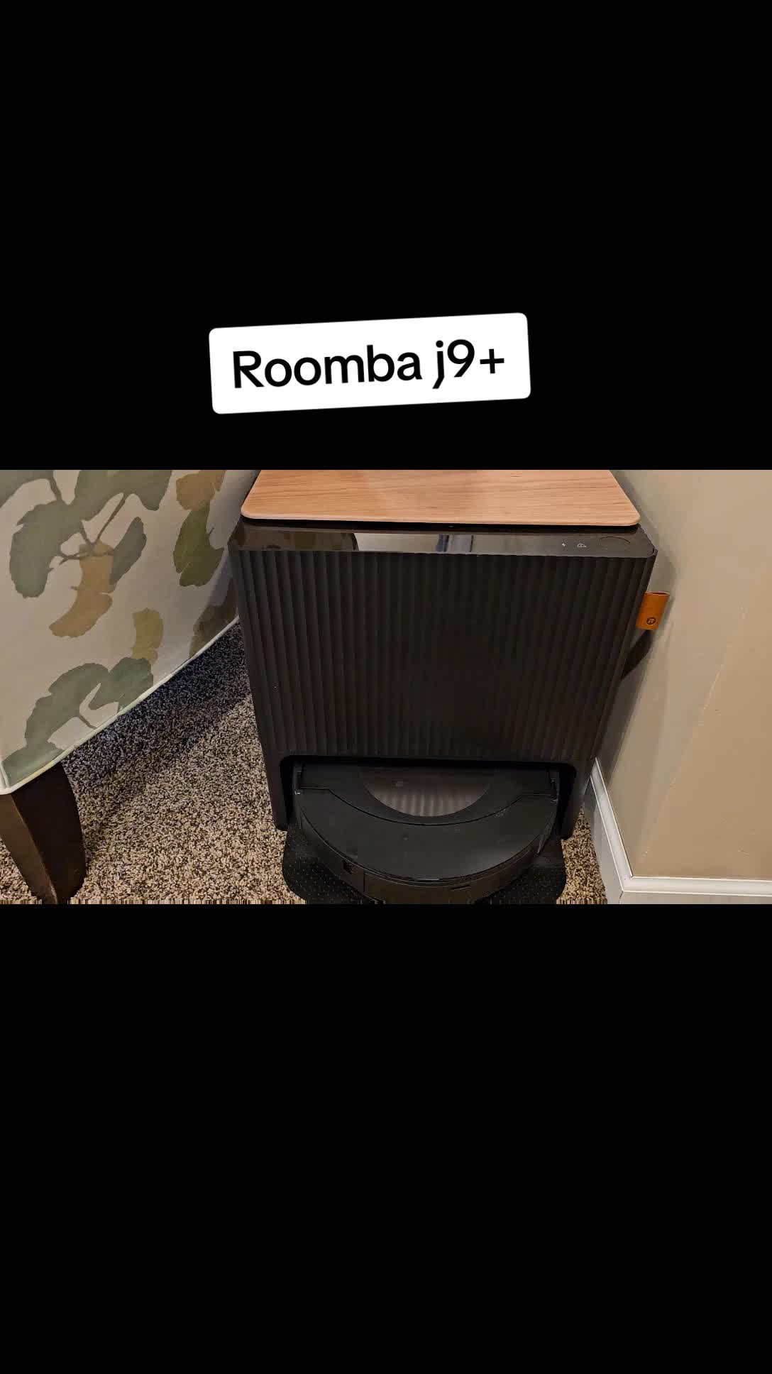 @justadadvideos — what does the button do on roomba irobot J9+ robot vacuum ...