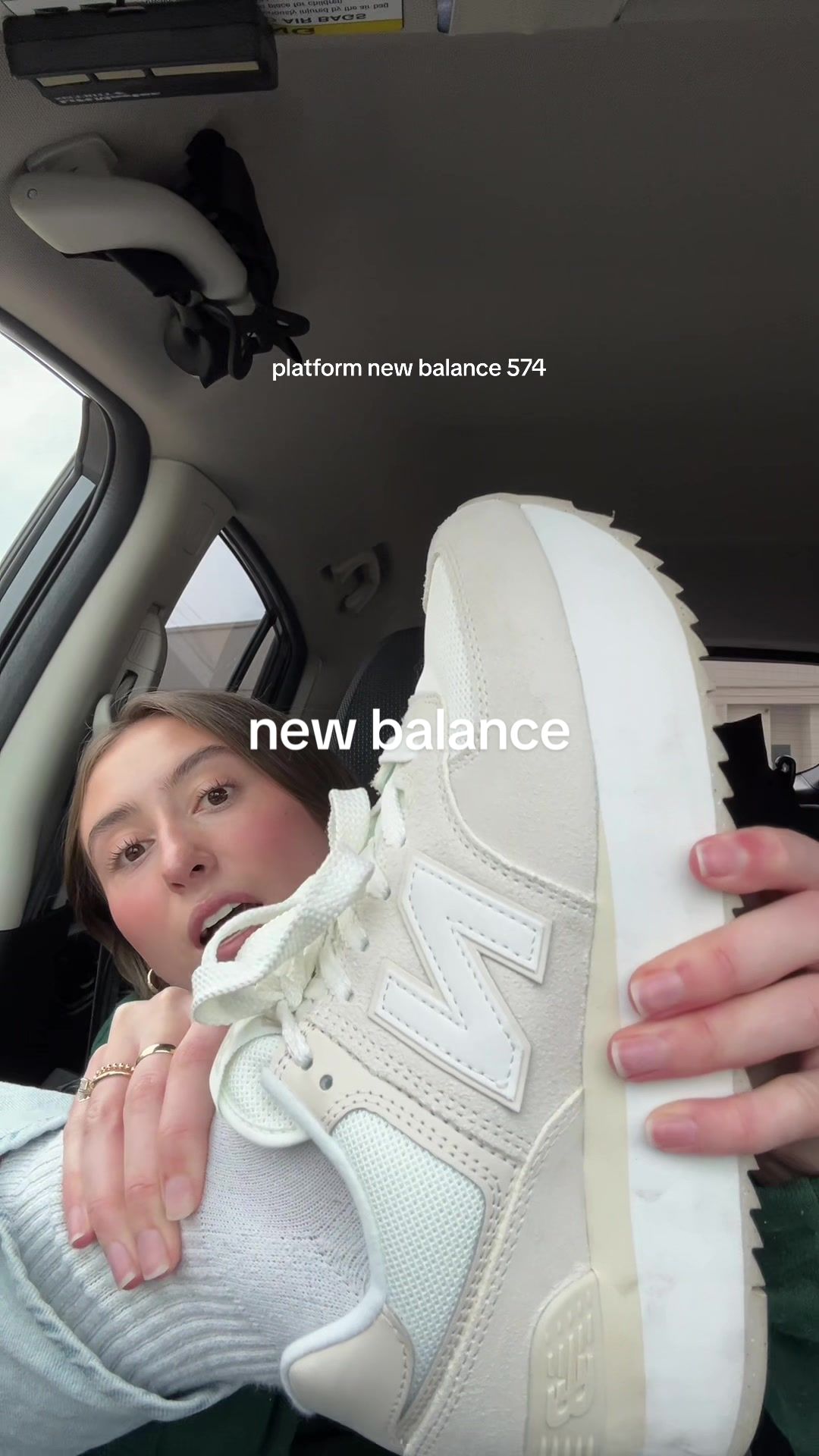 @jillylgraham — New Balance 574 Platform Sneakers Review & Try-On ...