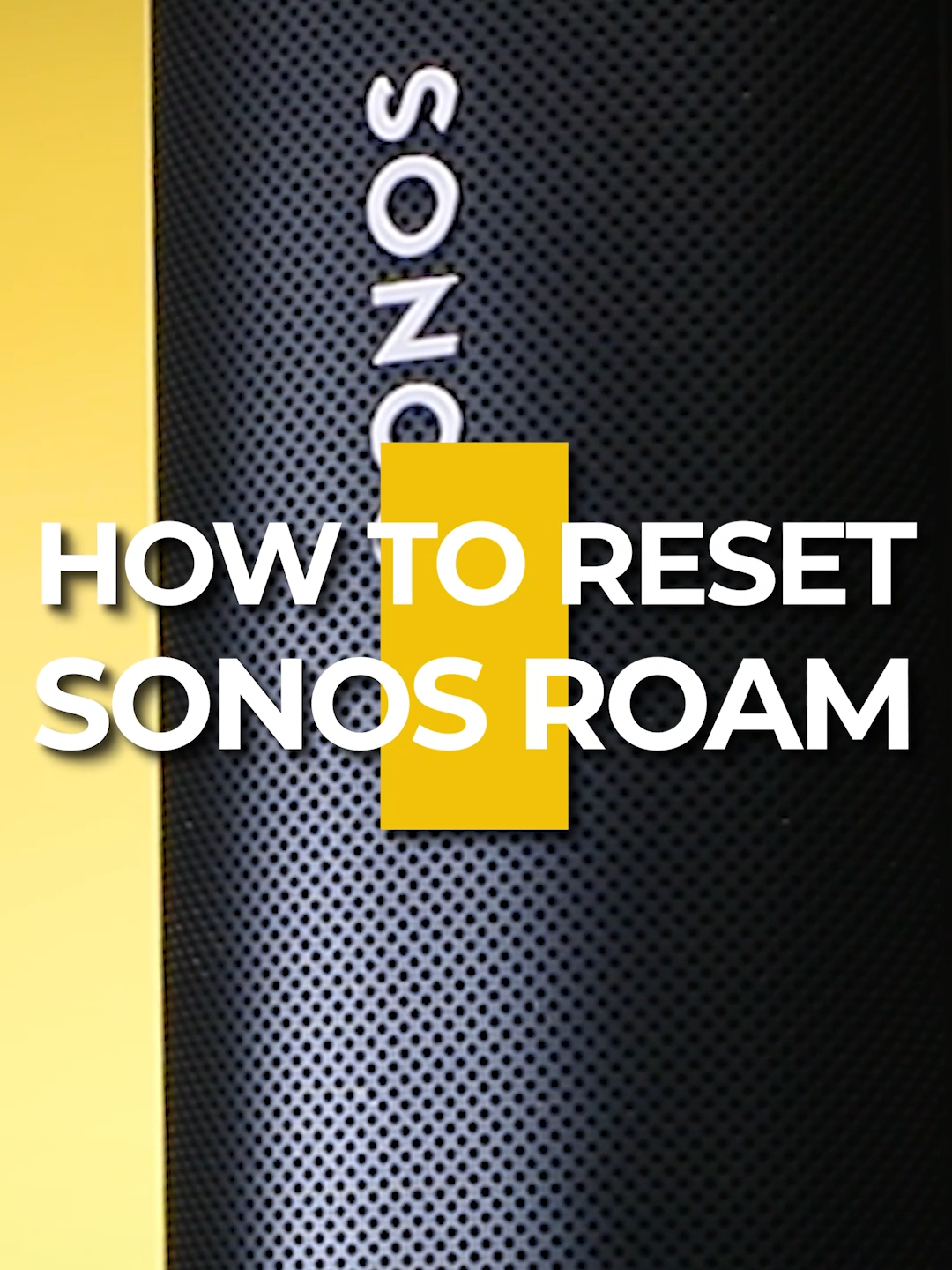 @gibbysesm — How to Reset SONOS Roam #sonos #sonosroam #howto ...
