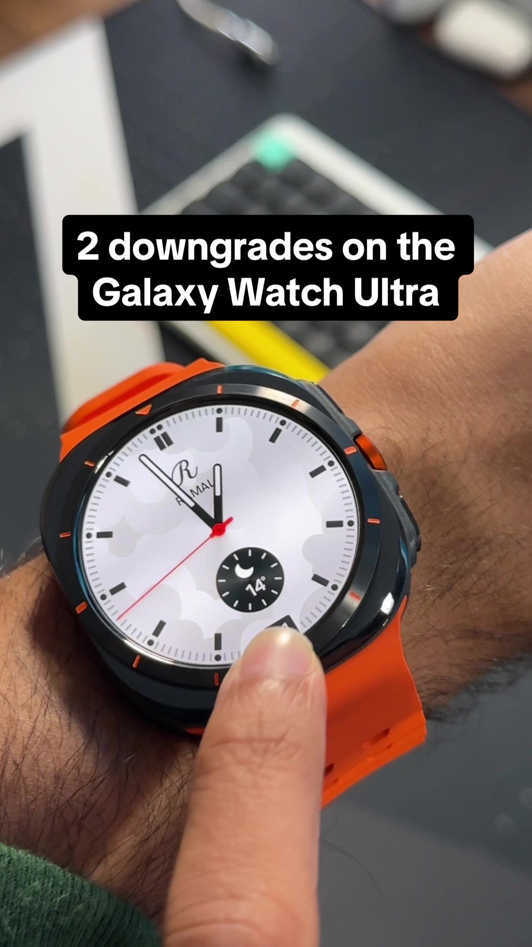 @ramalmedia — Samsung Galaxy Watch Ultra: Downgrades and Inconvenience