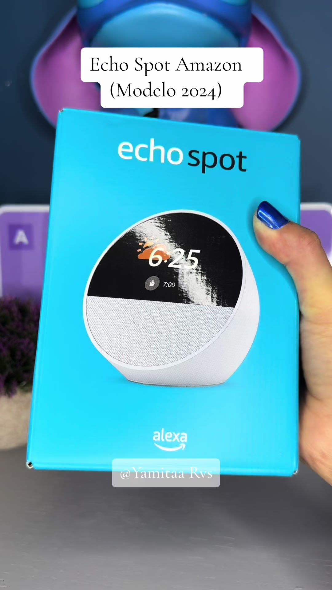 @yamitaaloovee — Review del Echo Spot 2024: Elegante y Funcional