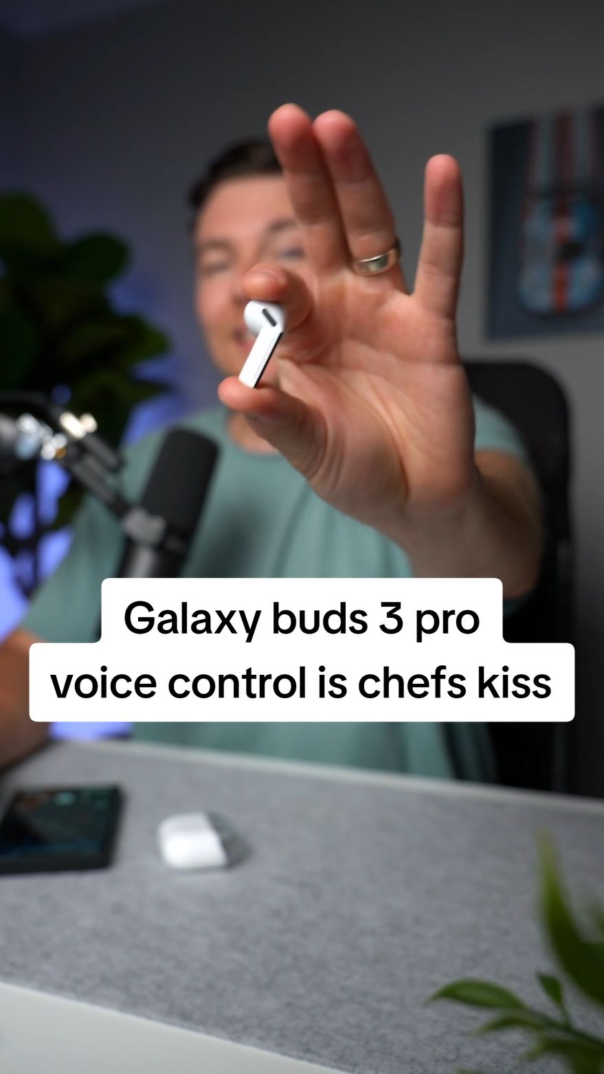@_technicallyalex — Galaxy Buds 3 Pro: Amazing Voice Control for Music ...