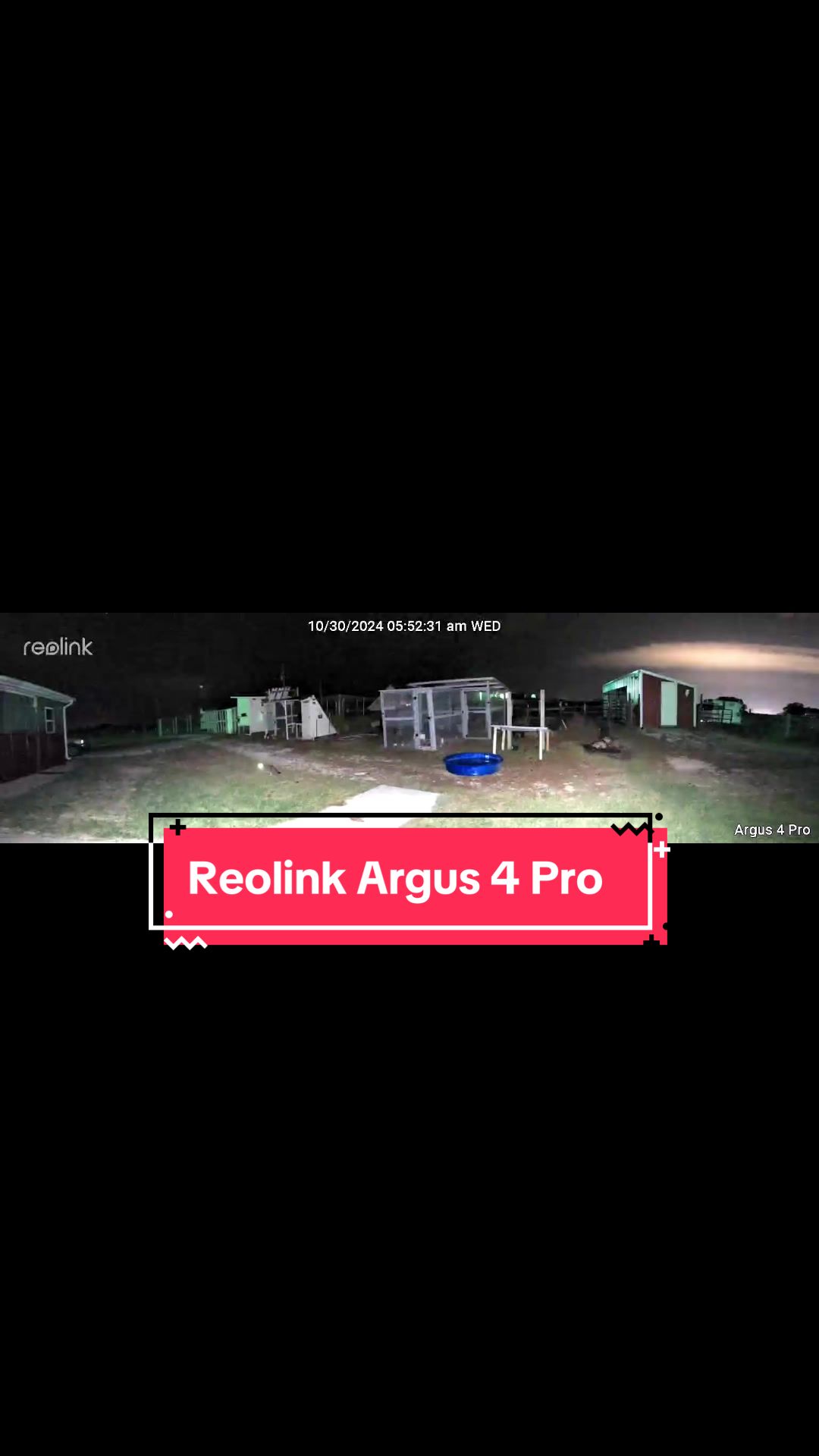 @chickenschmidtfarms — The Argus 4 Pro is —a solar-powered, WiFi camera with 4K ...