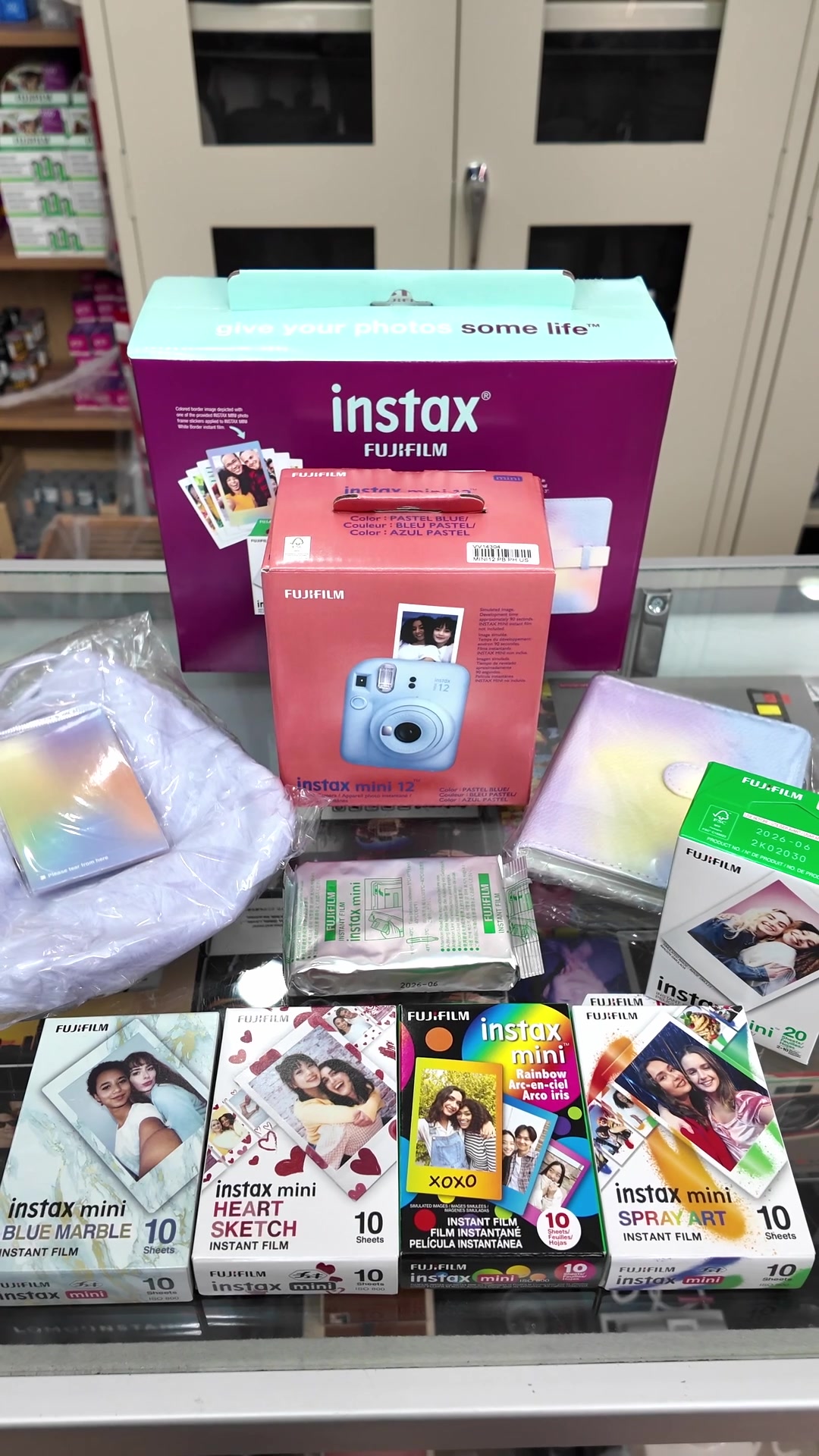 @bandccamera — Fujifilm INSTAX Mini 12 Holiday Bundle Unboxing
