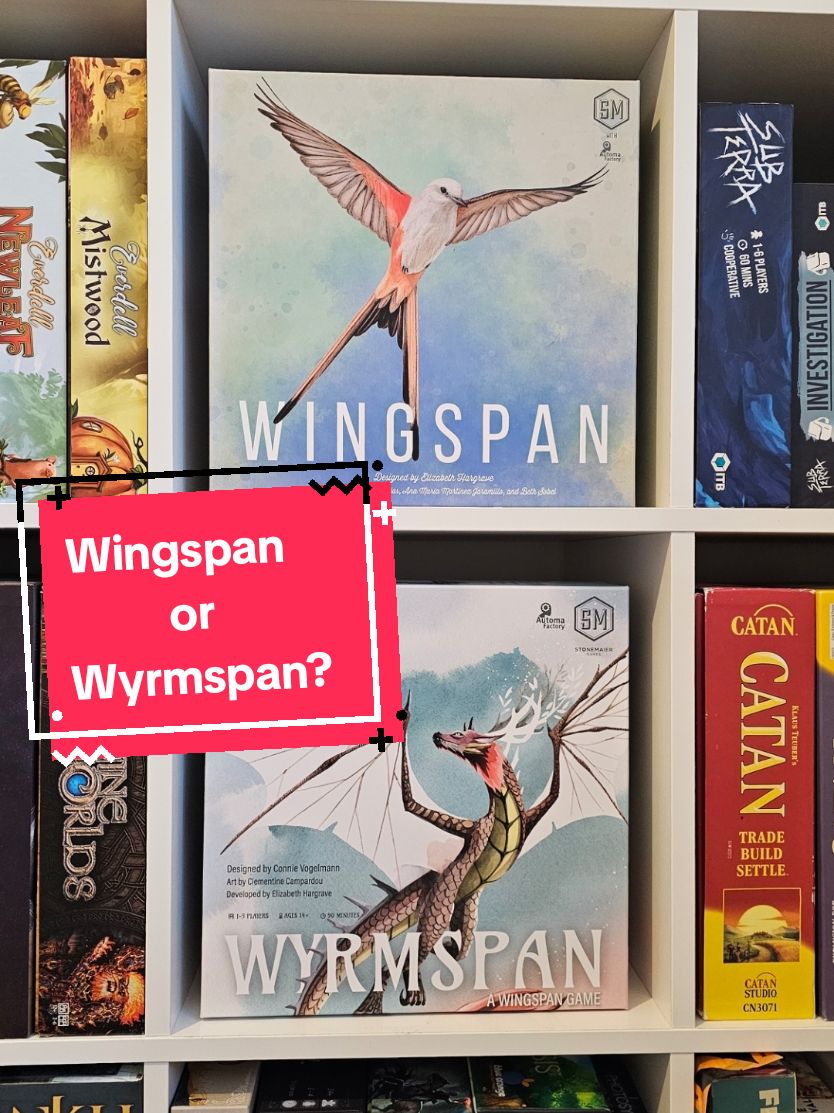 @diary_of_a_boardgamer — Wingspan vs Wyrmspan: Which Board Game is Best?