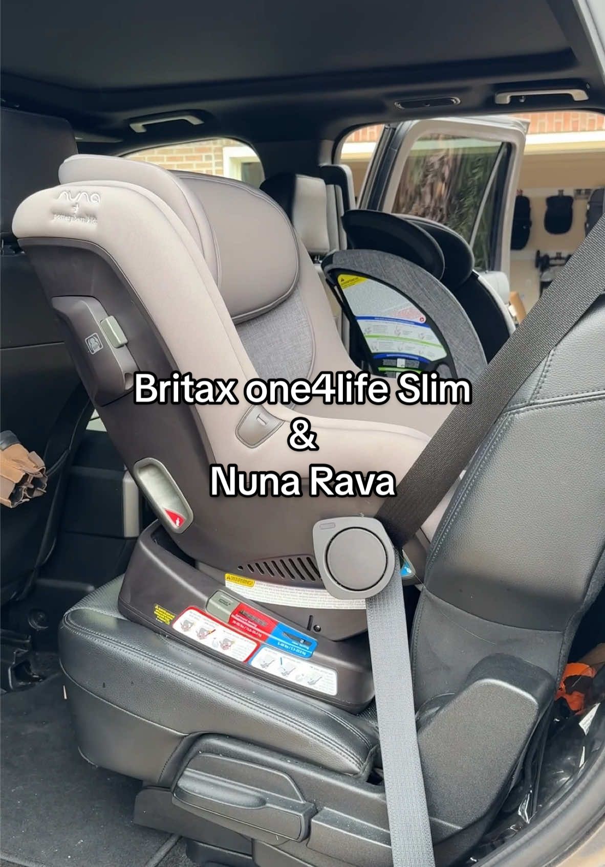 @whitneys_wheelhouse — Britax one4life and Nuna Rava side by side! If you want to see ...