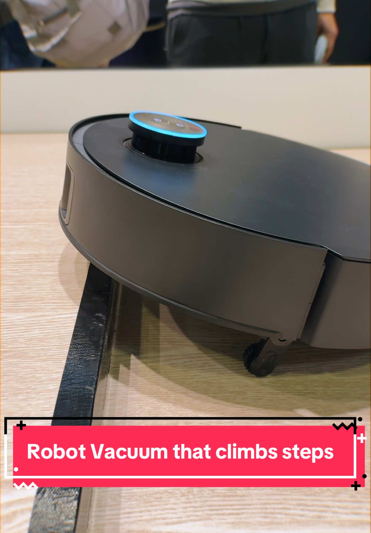 @superscientiktok — Robot Vacuum Cleaner That Climbs Steps: DreameUS X50