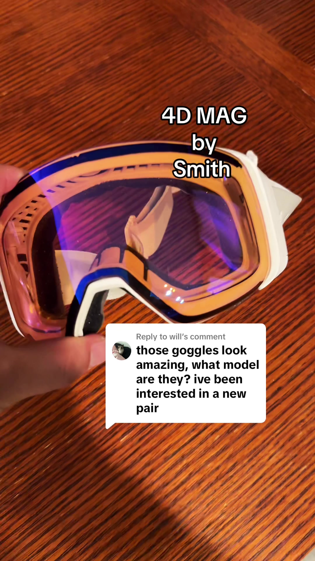 @taewestcott — Explorando las Gafas 4D MAG de Smith Optics