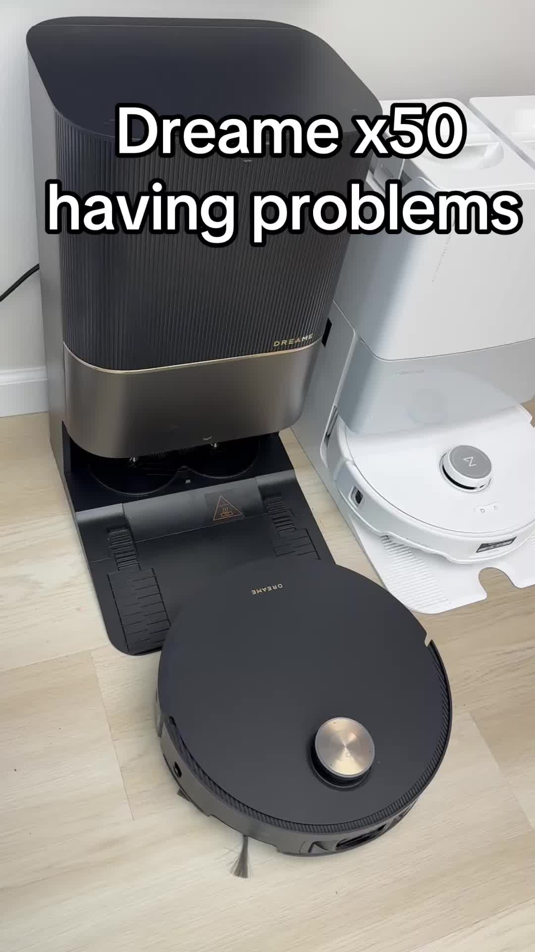 @justadadvideos — Dreame x50 robot vacuum and mop having problems ...