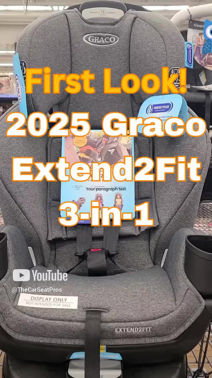 @thecarseatpros — Graco Extend2Fit 3-in-1 Car Seat Review