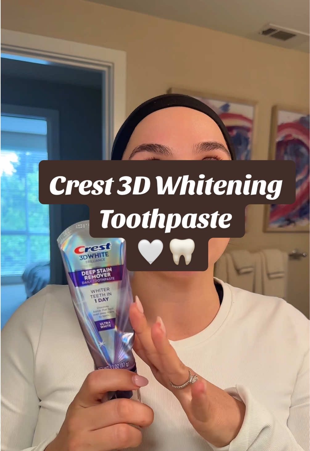 @simplylivingwithbri — Crest 3D Whitening Toothpaste Review and Benefits