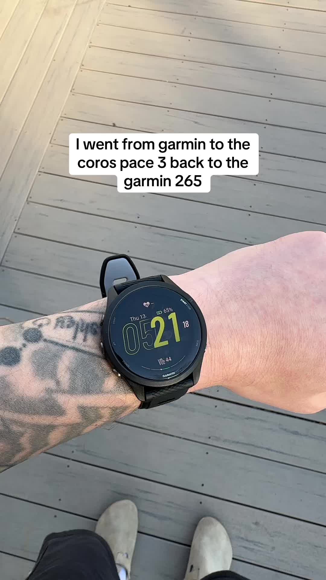 @jjvisions — Garmin 265 vs Coros Pace 3: A Runner's Review