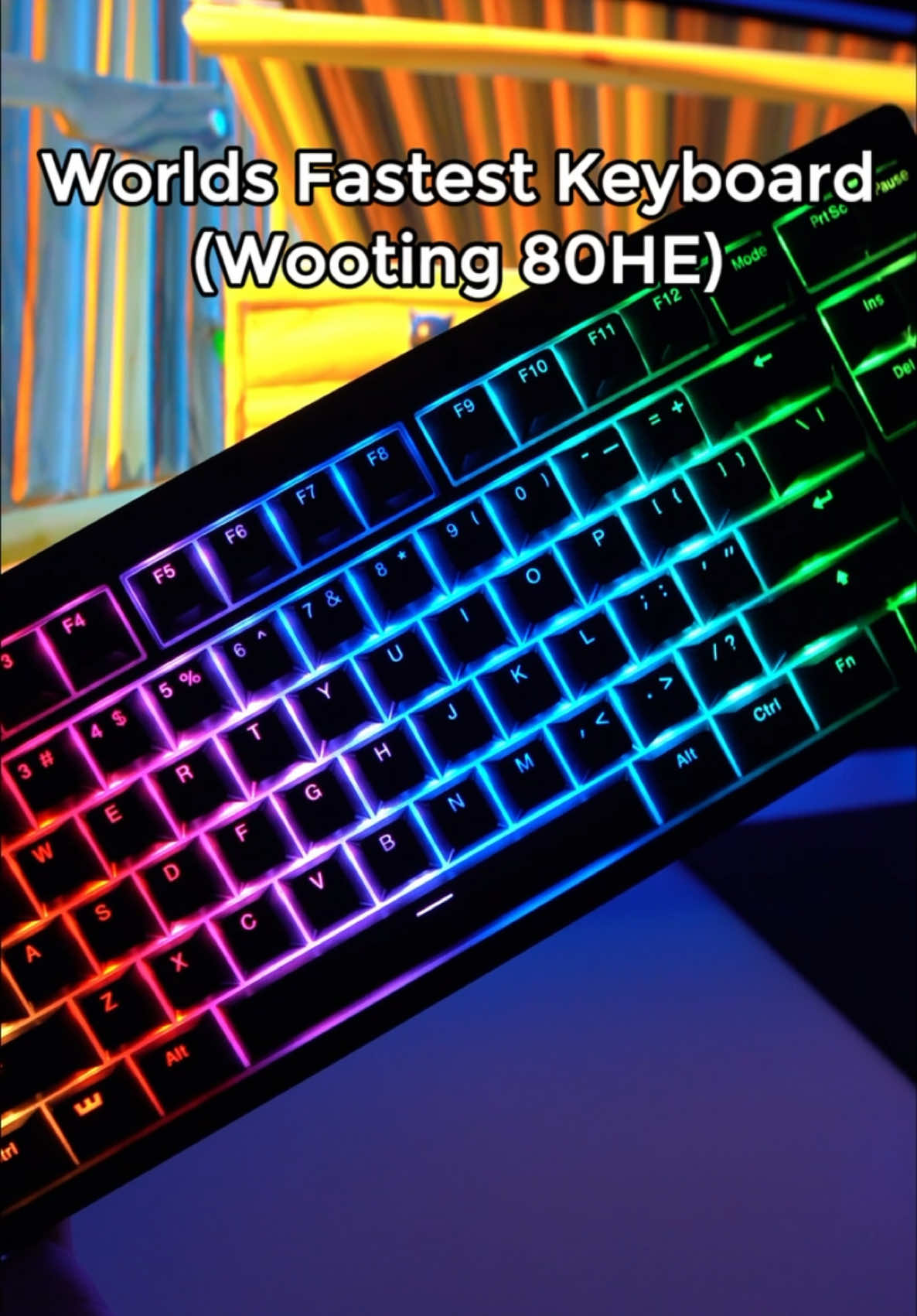 @xvoxil — Is the Wooting 80HE the best keyboard? #wooting80he ...