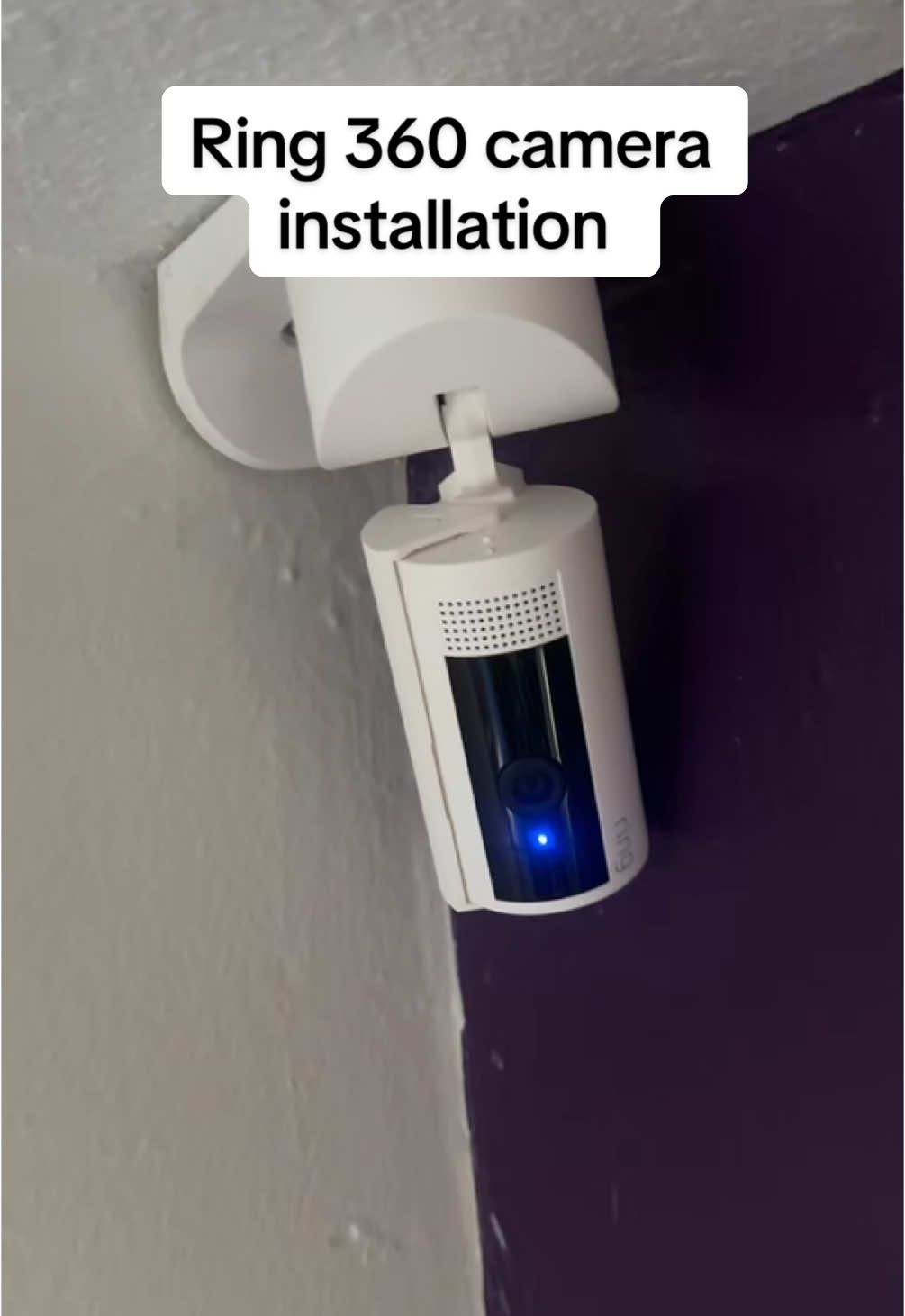 @fransand — How to install Ring Pan-Tilt Indoor Cam 360° with no wires ...