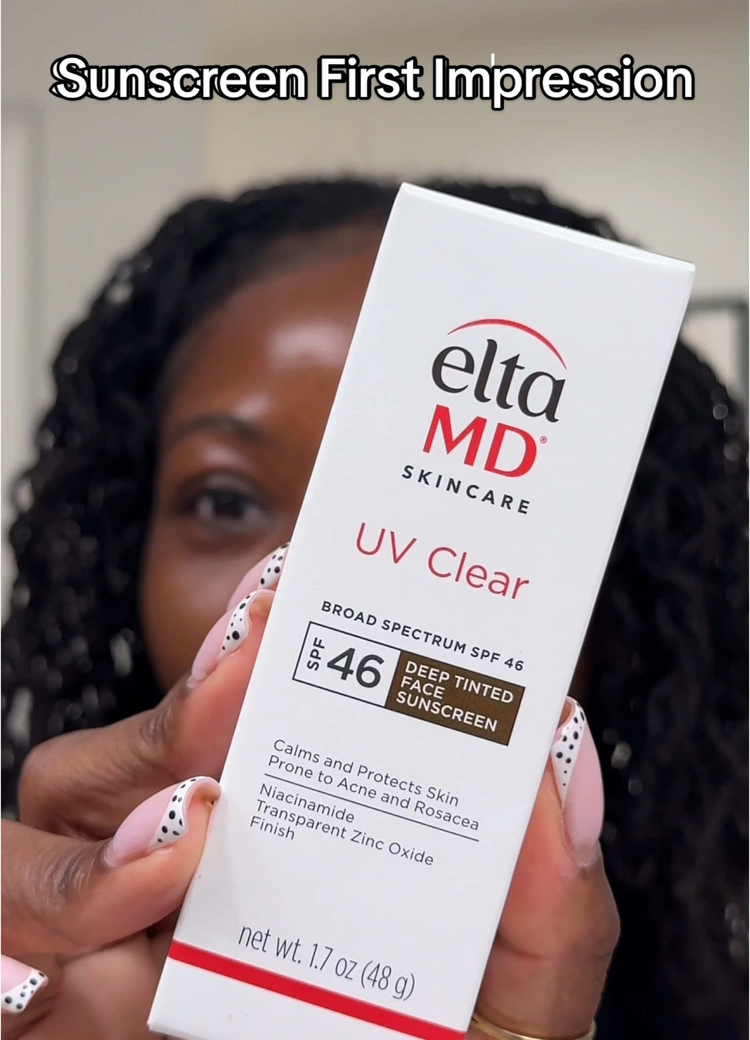@._taramd — Elta MD UV Clear SPF 46 Sunscreen First Impression