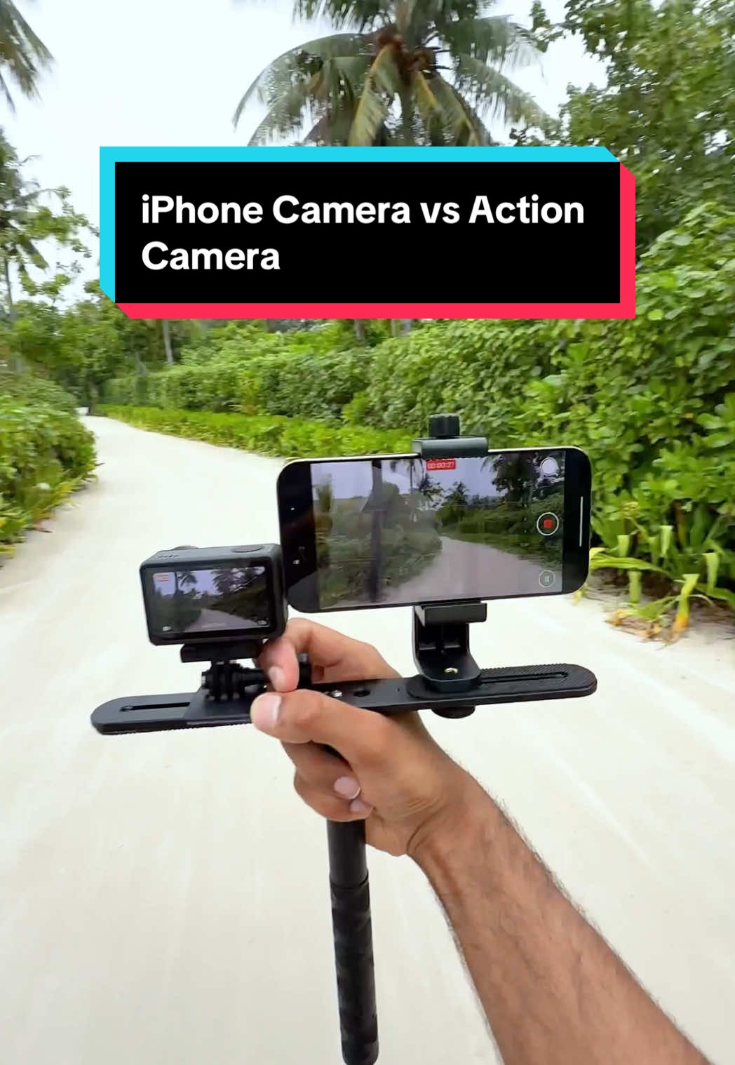 @mrwhosetheboss — Comparativa: iPhone 16 Pro Max vs DJI Action 5 Pro