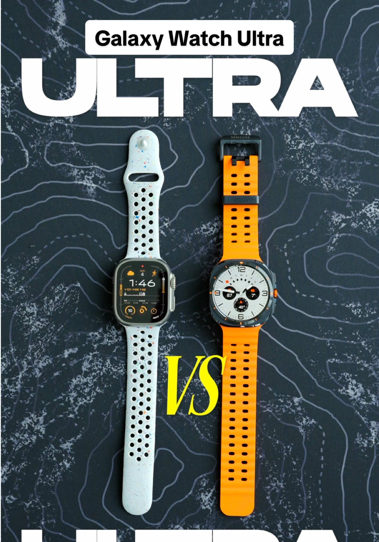 @will.mov — Apple Watch Ultra vs Galaxy Watch Ultra: The Ultimate Tech ...
