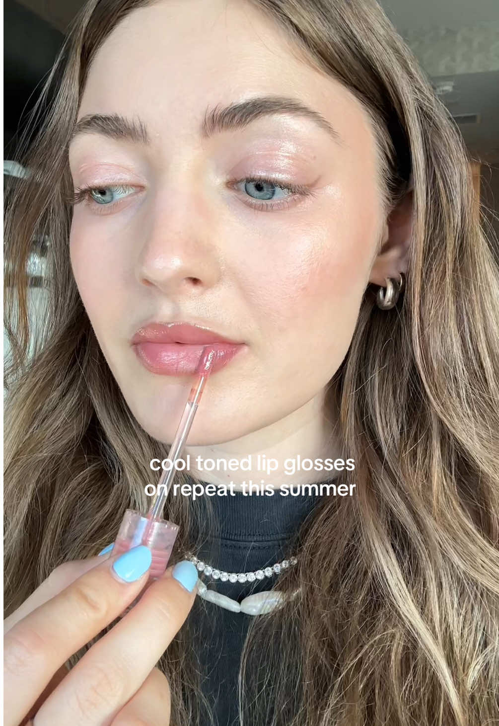 @theblondeinpink — Tower 28 Beauty ShineOn Lip Jelly in Pistachio