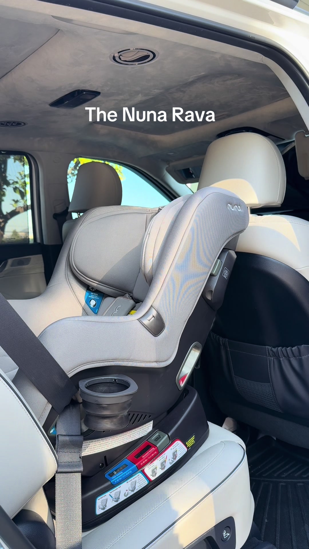 @gabriellapoletti — Review of the Nuna Rava Carseat: Easy and Safe Installation