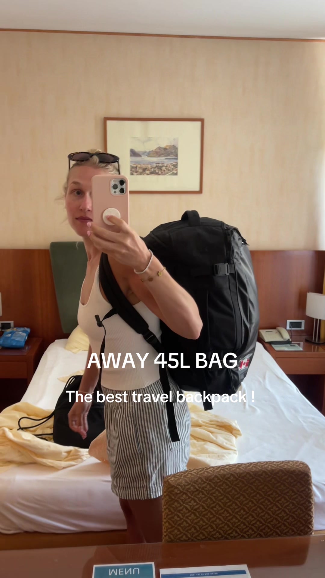 @bribakesskitchen — The Best Travel Backpack: AWAY 45L Review