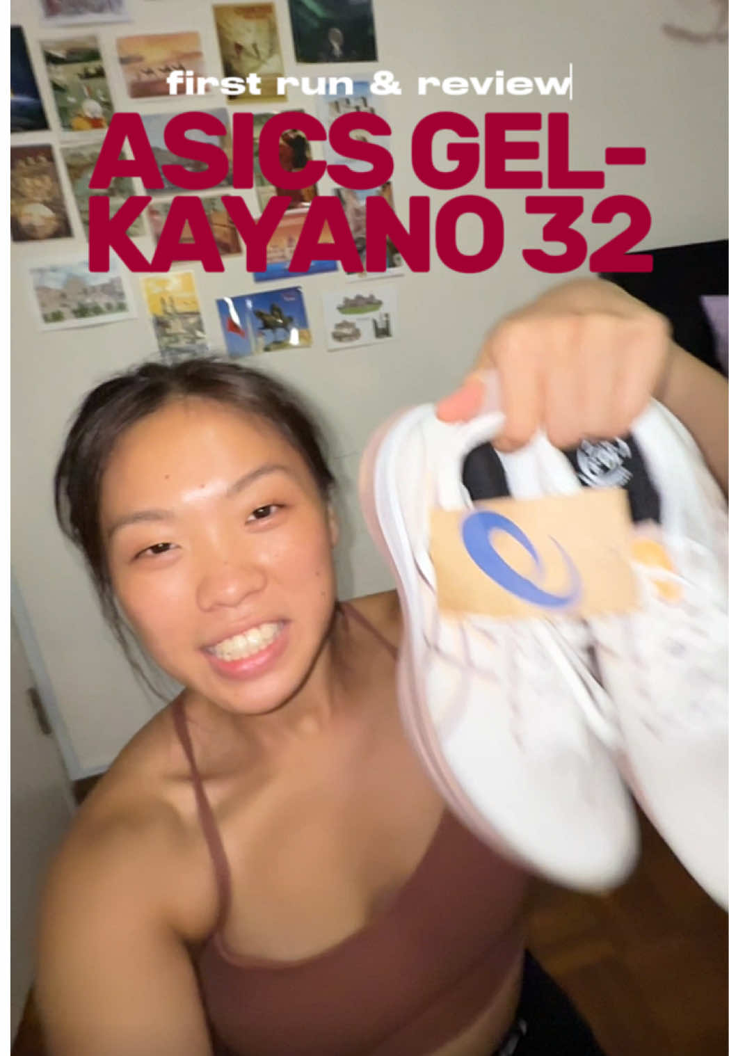 @w1nnerae — first run in the gel-kayano 32 👟💨 no bc… why did my feet feel ...