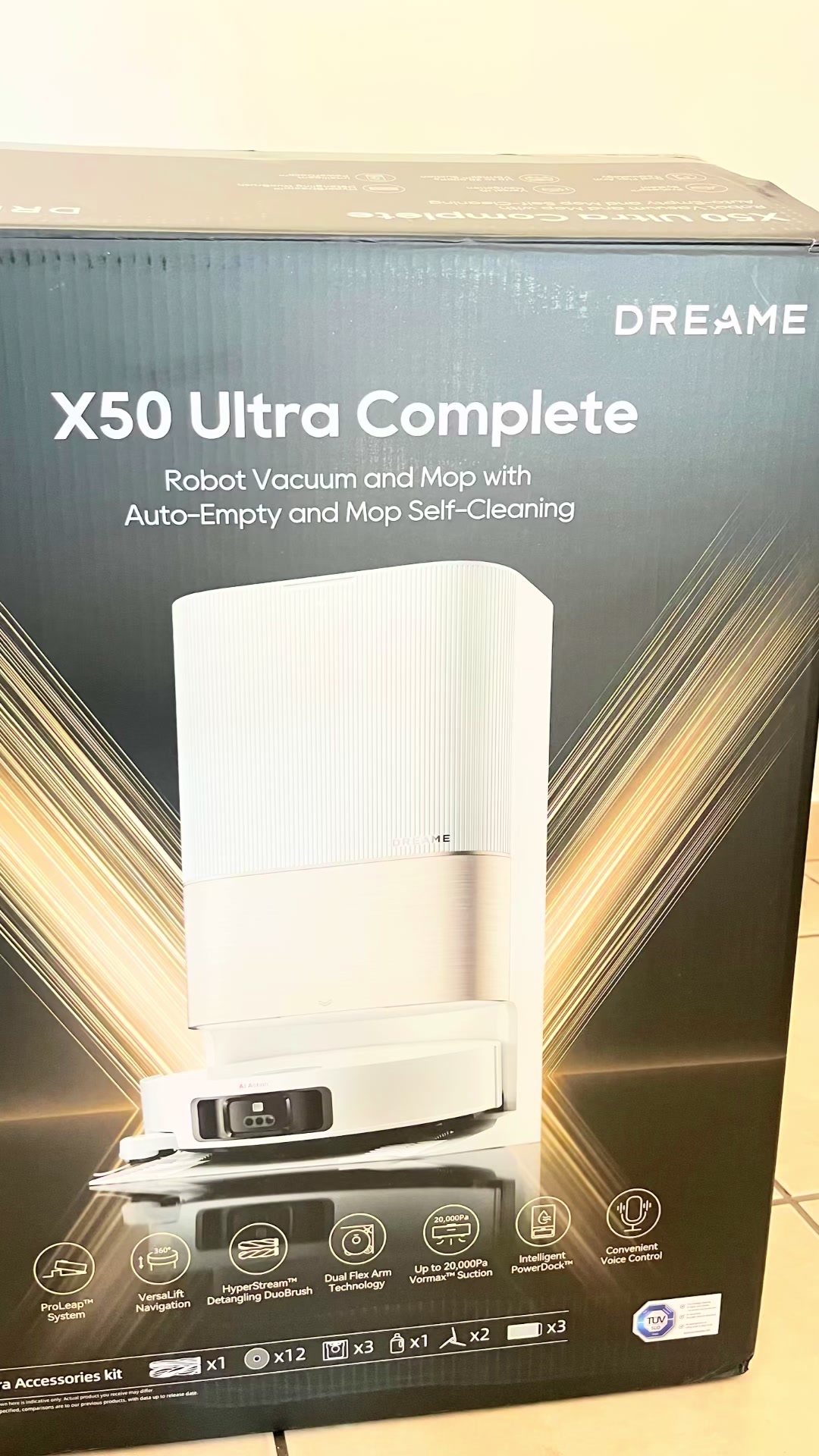 @onecleaningdiva4 — Unboxing the Dreame X50 Ultra: A Cleaning Revolution